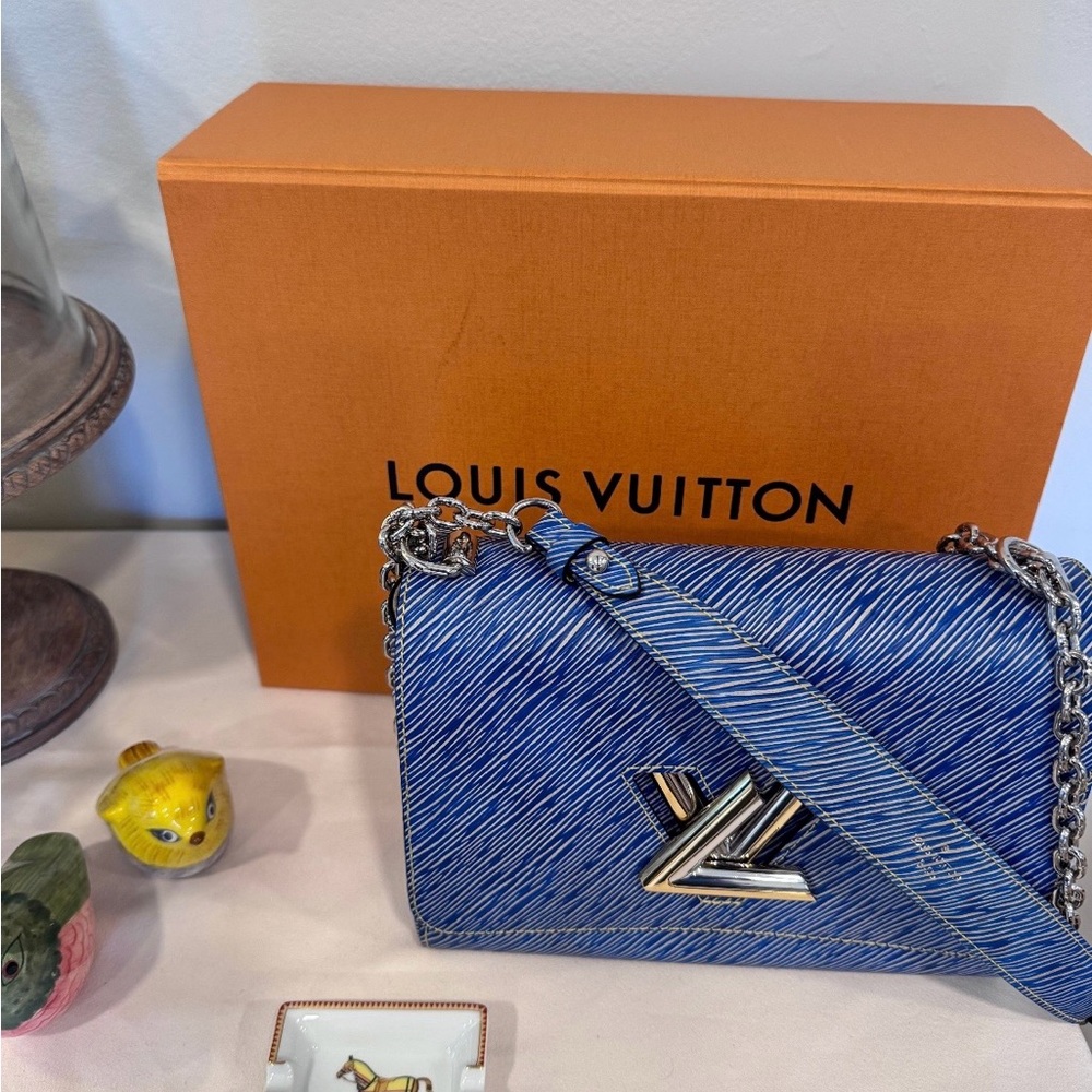 Louis Vuitton Blue Crossbody Bag